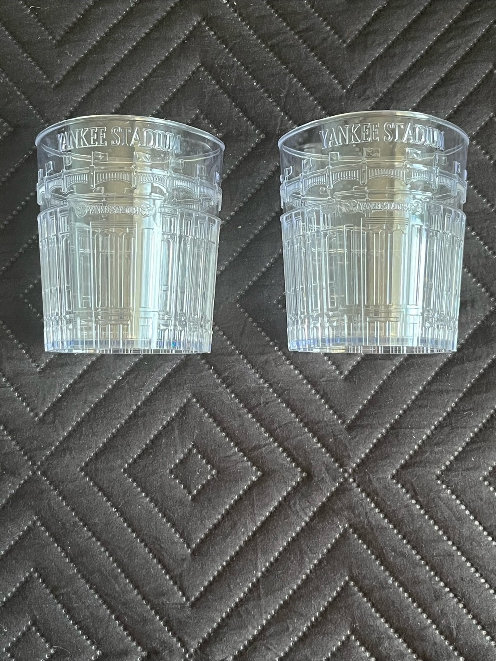 2 Yankee Stadium tumblers